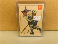 1954-55 Parkhurst Ted Kennedy #29 HOF Hockey Card