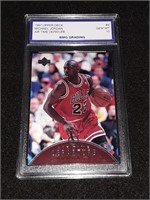 Michael Jordan 1997 Upper Deck GEM MT 10 #9