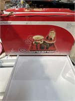 5 pc Hostess Set Christmas New Open Box