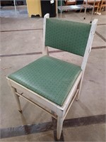 Chair with green, Vintage