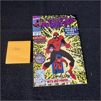 Amazing Spider-man 341 Signed by Randy Emberlin