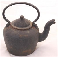 Cast iron tea kettle