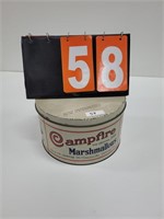 VINTAGE CAMPFIRE MARSHMALLOWS TIN