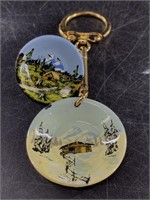 Rimer hand painted mini gold pan jewelry