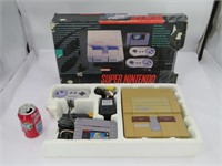 Console Super Nintendo SNES avec jeu et