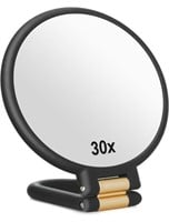 30x Magnifying Hand travel purse mirror