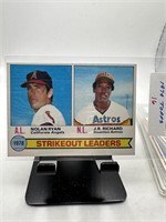 1979 TOPPS NOLAN RYAN JR RICHARD BASEBALL CARD