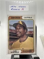 1974 TOPPS DAVE WINFIELD ROOKIE BASEBALL CARD