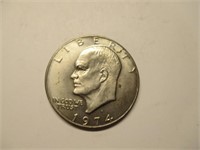 1974 D Eisenhower Dollar