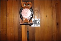 Owl Wall Clock