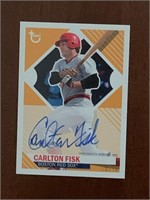 2021 Topps Carlton Fisk Red Sox Brooklyn Collectio