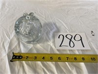 Glass Apple Paper Weight