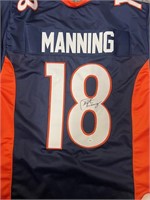 Broncos Peyton Manning Signed Jersey COA