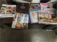 Cookbooks assorted.