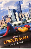 Autograph Spiderman Home Coming Poster