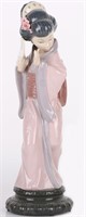 LLADRO CHYSANTHEMUM JAPANESE RETIRED FIGURE 4990