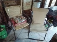 2 Outdoor Chairs & Cushions