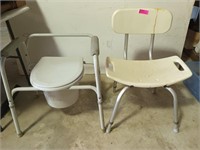 Potty chair, shower chair