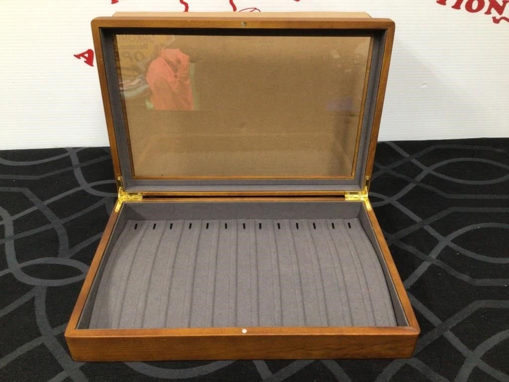 Solid Jewelry Storage Box Case NIB