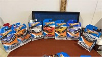 7 New Miscellaneous lot of hot wheels on card
