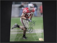 JAMES LAURINAITIS SIGNED 8X10 PHOTO WITH COA
