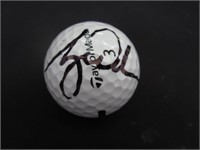TIGER WOODS SIGNED GOLF BALL WITH COA