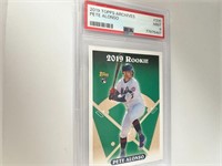 2019 topps Archives Pete Alonso Rookie PSa 9