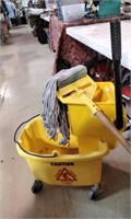 Industrial Mop and Mop Bucket
