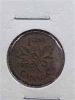 1950 Canadian 1 cent