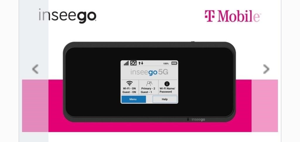 Inseego 5G MiFi M2000 Hotspot T-Mobile