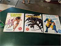 3 Hardcover Super Hero Books