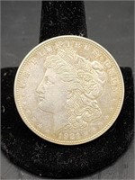 1921 Morgan Silver Dollar Coin