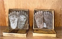 Set of Feet Shaped Pumice Stones