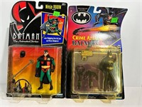 1992-'93 Kenner Batman & Robin Mint on Card