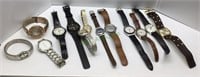Collection of men’s and women’s wristwatches