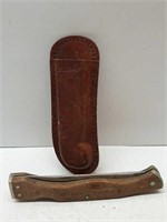 Sharp Pocket Knife With Sheath