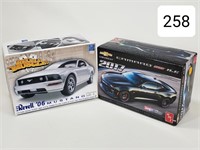 '06 Mustang GT & 2017 Camaro SS Model Kits