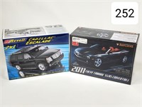 2011 Chevy Camaro SS & Cadillac Model Kits