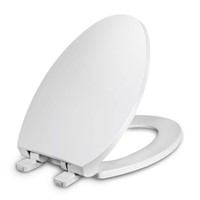 WSSROGY Toilet Seat Elongated with Cover Soft Clos