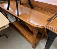 Modern Oak Sofa Table