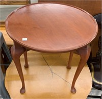 Cherry Round End Table