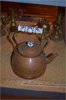 Copper Teapot w/ Ceramic Handle