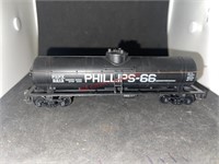 Phillips 66 Tanker Model Train Car (living room)