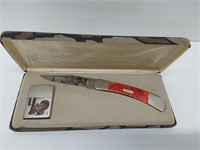 NEW Zippo/knife Turkey hunter commemorative