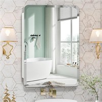 White Medicine Cabinet Mirror for Bathroom