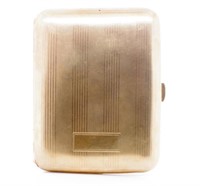 Art Deco period rolled gold cigarette case