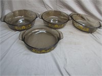 Vintage Classic Unmarked Glass Kitchenware