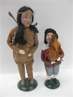 2 Byers Choice The Carolers Figurines