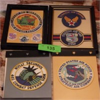 FRAMED MILITARY PATCHES