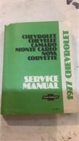 1977 Chevy Camaro Chevrolet Nova Service Manual